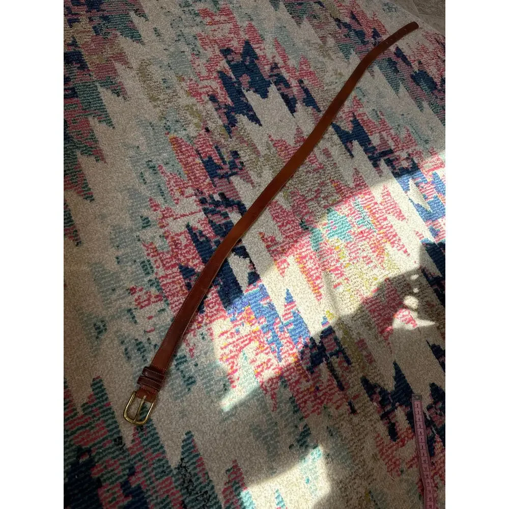 Coach Brown Learher Belt‎ 42”